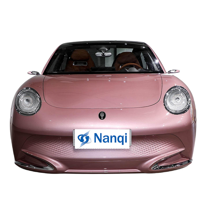 ピンク THE NEXT ORA 車 中型 電動車 4ドア 5人座