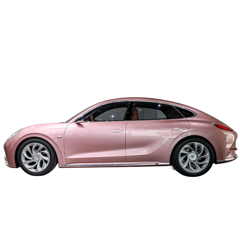 ピンク THE NEXT ORA 車 中型 電動車 4ドア 5人座