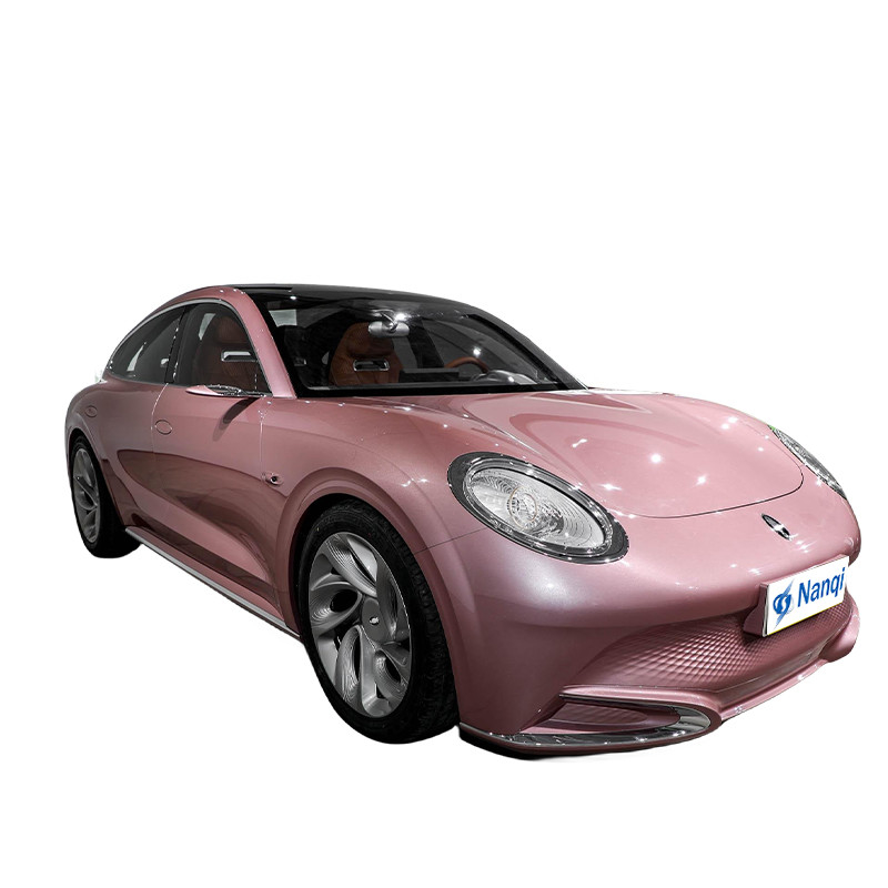 ピンク THE NEXT ORA 車 中型 電動車 4ドア 5人座
