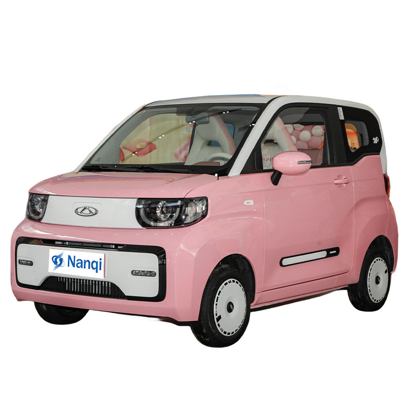 ミニ 4人乗り チェリーQQ アイスクリーム EV 純電動車 新エネルギー車