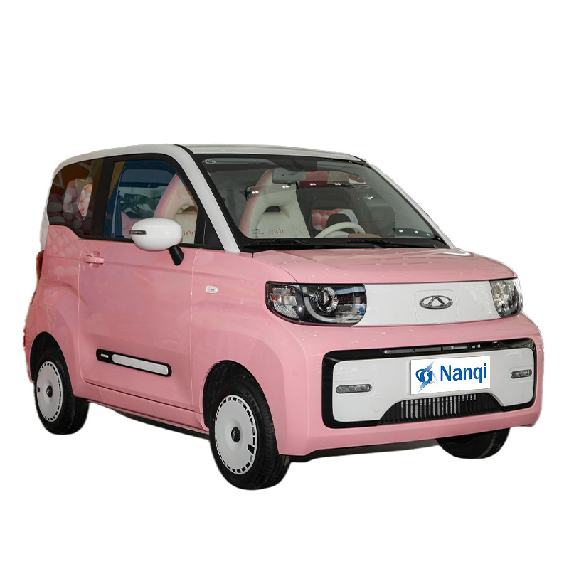 ミニ 4人乗り チェリーQQ アイスクリーム EV 純電動車 新エネルギー車